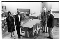 Educators in Eppes High School classroom